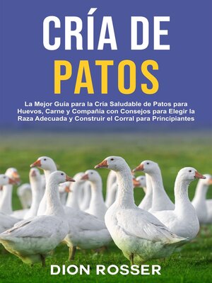 cover image of Cría de Patos